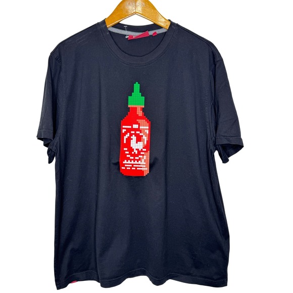 Mostly Heard Rarely Seen Other - Mostly Heard Rarely Seen MINI ME MINI CHILLI SAUCE TEE BLACK 8-BIT XL‎